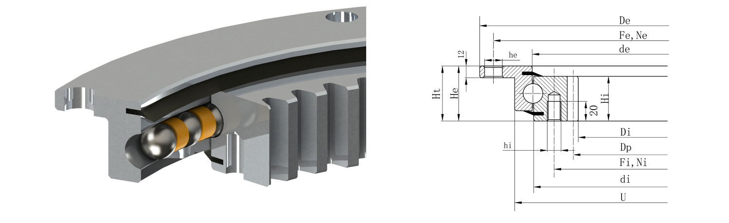 法蘭式轉(zhuǎn)盤軸承的特點及用途是什么?在安裝過程中有哪些問題? 法蘭式轉(zhuǎn)盤軸承的特點及用途是什么?在安裝過程中有哪些問題?